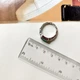 Серебряное кольцо с натуральным агатом 1.425ct, вес изделия 3,35 гр (2174042) - изображение 6
