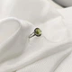 Серебряное кольцо с хризолітом 2.275ct, вес изделия 2,97 гр (2174509) - изображение 5