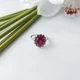 Срібна каблучка з натуральним рубіном 5.375ct, вага виробу 3,9 гр (2068495) - зображення 4