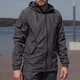 Костюм Intruder Easy Softshell Куртка с капюшоном + Брюки серая размер S - изображение 4
