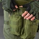 Универсальная поясная сумка Cordura 1000D с креплением на бедро олива 30,5 x 12,5 x 22,8см - изображение 6