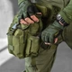 Универсальная поясная сумка Cordura 1000D с креплением на бедро олива 30,5 x 12,5 x 22,8см - изображение 7