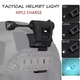 Тактичний Ліхтар на шолом з червоним світлом Night Evolution Charge Mpls чорний - зображення 8