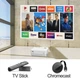 Проектор POYANK P18 с яркостью 3600 люмен, с поддержкой 1080P, подключение к TV Stick, игровой консоли, ПК, смартфону, планшету, HDMI, VGA, TF USB, для домашнего кинотеатра, белый - изображение 5