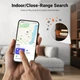 Розумний Брелок UGREEN CM817 для пошуку речей (ключів) 155 мАг Bluetooth 12 місяців для iOS, iPad, macOS Black (45298) - зображення 6