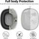 Чехол для Apple Airpods Max 2 / Airpods Max Ear Cups/Ear Pad/Headband Cover Black (ARS83286) - изображение 3