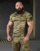 Тактическая мужская потоотводящая футболка L пиксель (13999) - изображение 1