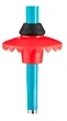 Палиці для гірських лиж для підлітків Leki RIDER 95см Petrol/fluorescent red/pearl nightblue (64944141-WRH) - зображення 5