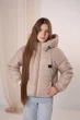 Куртка Melin пд10952 бежевий 158 - изображение 2