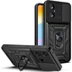 Протиударний броньований чохол із захистом камери для Xiaomi Redmi 12c Armor Case Keysion black - зображення 1