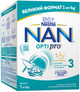 Суміш молочна суха NAN 3 Optipro з олігосахаридом 2´FL для дітей від 12 місяців 1 кг (8445291127296) - изображение 1