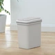 Відро для сміття MVM з кришкою BIN-04 6 л Сіре (BIN-04 6L GRAY) - изображение 3