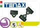 Клипсы полимерные для затеняющих сеток Tenax "Clips Rete 35" 24 шт Зеленые (8002929000569) - изображение 2