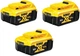 Набор Аккумуляторных батарей для инструмента DeWalt DCB184P3 3 шт - изображение 7