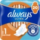 Гігієнічні прокладки Always Ultra Normal (Розмір 1) 20 шт (8006540995839) - зображення 1