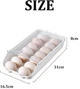 Лоток для зберігання яєць в холодильнику EGG TRAY LY-382 органайзер для яєць, підставка від 12 до 16 шт - зображення 2