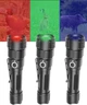 Фонарь ручной алюминиевый Rablex RB 91S красный зеленый синий свет 2000 LM аккумуляторный с зумом - изображение 2