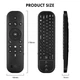 Пульт дистанційного керування G60S PRO BT Air mouse USB 2.4G (гіроскоп + мікрофон + клавіатура) - изображение 2