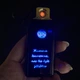 Запальничка з прикольним гравіюванням "Життя бентежне", спіральна, з підсвіткою - зображення 2