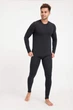 Термокомплект чоловічий з вовною Kifa Wool Comfort КМО-611 4XL Темно-сірий - зображення 2