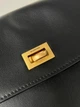 Сумка с логотипом Balenciaga Rodeo Mini Handbag Gold Buckle Черный - изображение 10