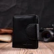 Надежный кошелек для женщин вертикального типа из натуральной кожи ST Leather 22451 Черный 55760 - изображение 7