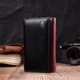 Женский кошелек ST Leather из натуральной кожи разноцветный тройного сложения с монетницей 55633 - изображение 6