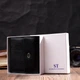 Женский кошелек ST Leather из натуральной кожи с монетницей черный на магните 55641 - изображение 8
