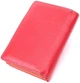 Женский кошелек ST Leather из натуральной кожи красный с монетницей на молнии 55645 - изображение 2