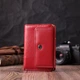 Женский кошелек ST Leather из натуральной кожи красный с монетницей на молнии 55645 - изображение 7