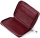 Женское портмоне ST Leather из натуральной кожи бордовое на молнии с монетницей 56461 - изображение 3