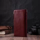 Кошелек женский из натуральной кожи с монетницей с отделением для карточек ST Leather Бордовый 40158 - изображение 7