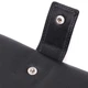 Женский кошелек-клатч ST Leather из натуральной кожи черный вертикальный с монетницей 55648 - изображение 3