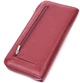 Женский кошелек-клатч ST Leather из натуральной кожи бордовый на молнии с монетницей 56463 - изображение 2