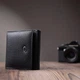Женский кошелек ST Leather из натуральной кожи черный 10х9 8 см с монетницей на магните 55770 - изображение 9