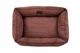 Лежак Harley and Cho Dreamer Brown Velvet L 90x60 cm Коричневий для собак (3100091) - зображення 2