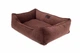 Лежак Harley and Cho Dreamer Brown Velvet L 90x60 cm Коричневий для собак (3100091) - зображення 3