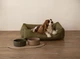 Лежак Harley and Cho Dreamer Olive XХL 120x80 cm Оливковий для собак (3010085) - зображення 6