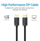 Кабель цифровий Vention DisplayPort v1.2 1m Black (HACBF) - изображение 7