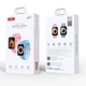 Детские умные смарт часы XO H130 Kids 4G Smart Watch с сим картой камерой и GPS розовые - изображение 5