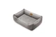 Лежак Harley and Cho Dreamer Velur Gray M 70x50 cm Серый для собак и кошек (HC-003102741) - изображение 3