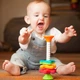 Пирамидка-спиннер Fat Brain Toys MiniSpinny тактильная (F134ML) - изображение 5