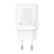 Сетевое зарядное устройство для Baseus P10111404213-00 Cube Fast Charger C+U, мощность 30W, с двумя портами USB-A и Type-C, Белый - изображение 2