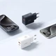 Сетевое зарядное устройство для Baseus P10111404213-00 Cube Fast Charger C+U, мощность 30W, с двумя портами USB-A и Type-C, Белый - изображение 7