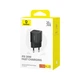 Зарядное устройство Baseus P10162504113-00 GaN5S Fast Charger 1C 30W с поддержкой быстрой зарядки PD и QC Black - изображение 6