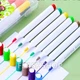Маркеры акриловые пигментные Water Color Pen 18 шт для рисования с кейсом - изображение 3