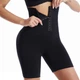 Коригуючі утягуючі шорти корсет на гачках з високою посадкою Belle XL/2XL чорні - зображення 9