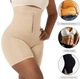 Утягивающие корректирующие шорты с корсетом на поясе Slim L/XL (76-86см) бежевые - изображение 5