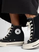 Жіночі кеди низькі Converse Chuck 70 Wedge A12563C 41 (9.5US) 26 см Чорні (194435241692) - зображення 2