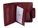 Женский кожаный кошелек ST 415 DATE RED - изображение 3